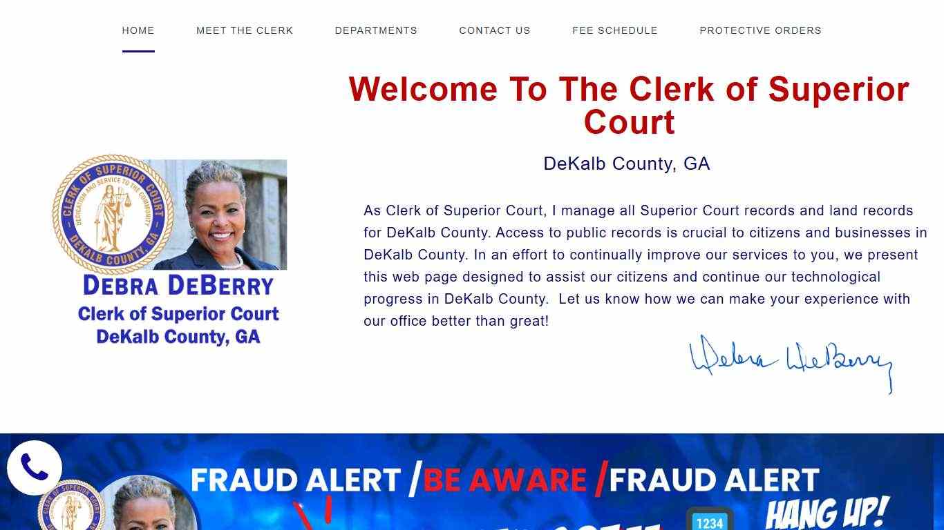 Home | DeKalb County Clerk of Superior Court